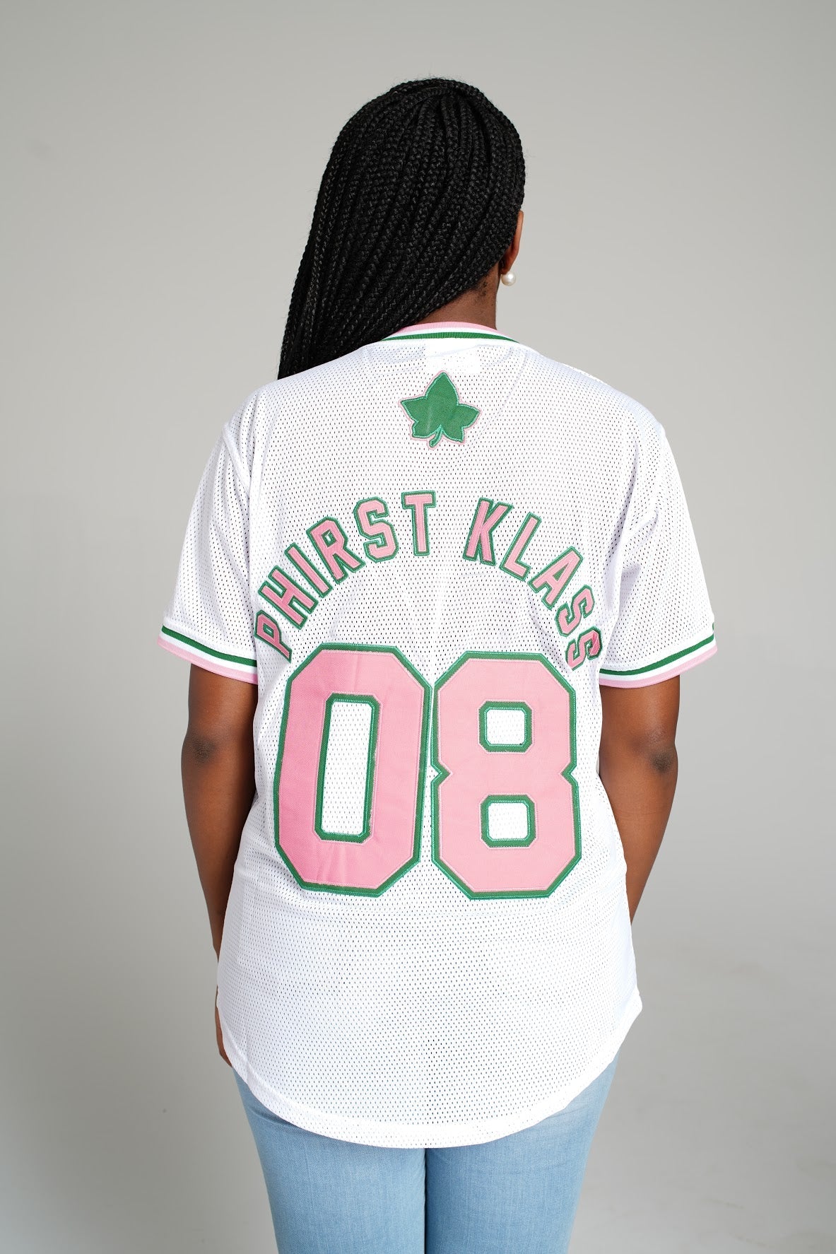 AKA College Baseball Mesh V - Neck Jersey - Size L - DVN