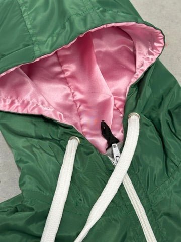 AKA OG Tri - Color Windbreaker - Final Model - Green/Pink - Size S - DVN