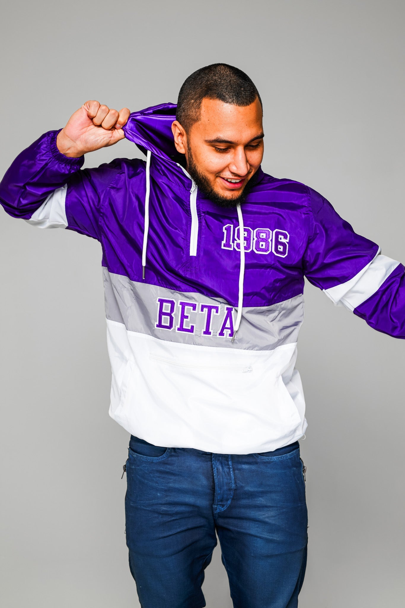 Beta OG Tri - Color Windbreaker - DVN