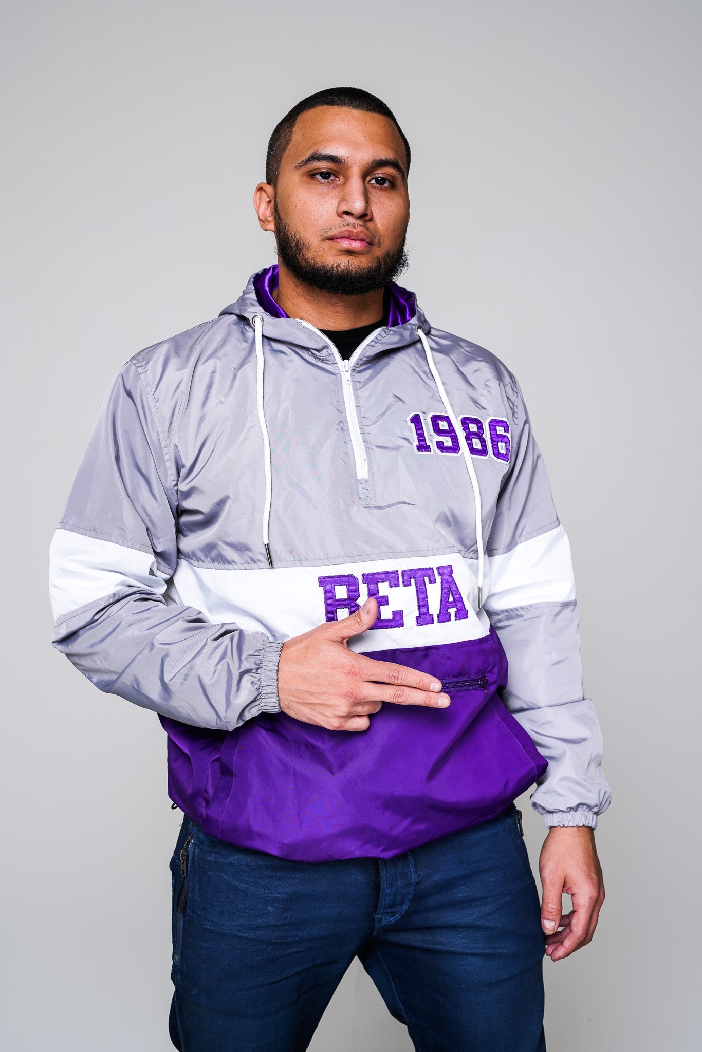 Beta OG Tri - Color Windbreaker - DVN