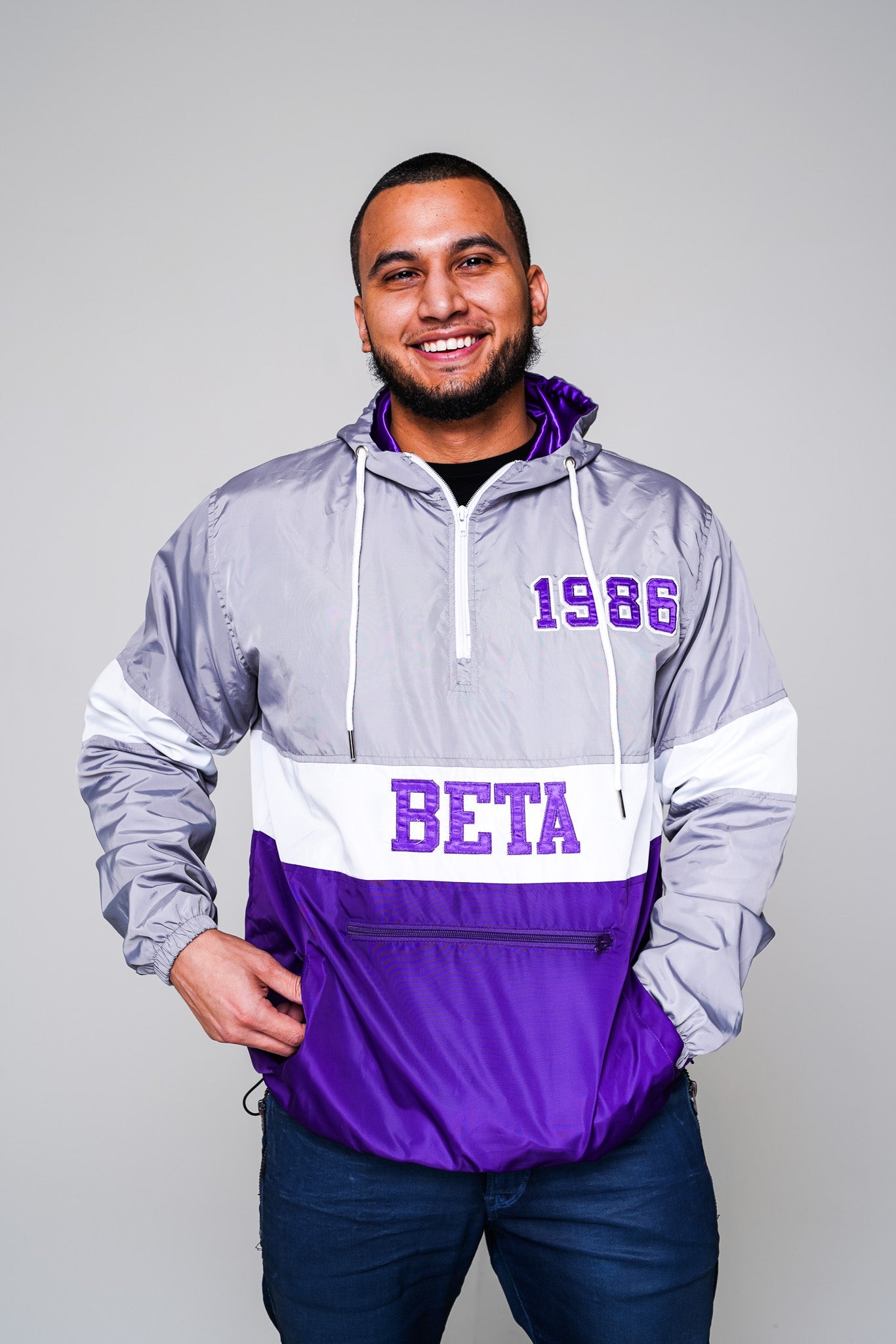 Beta OG Tri - Color Windbreaker - DVN