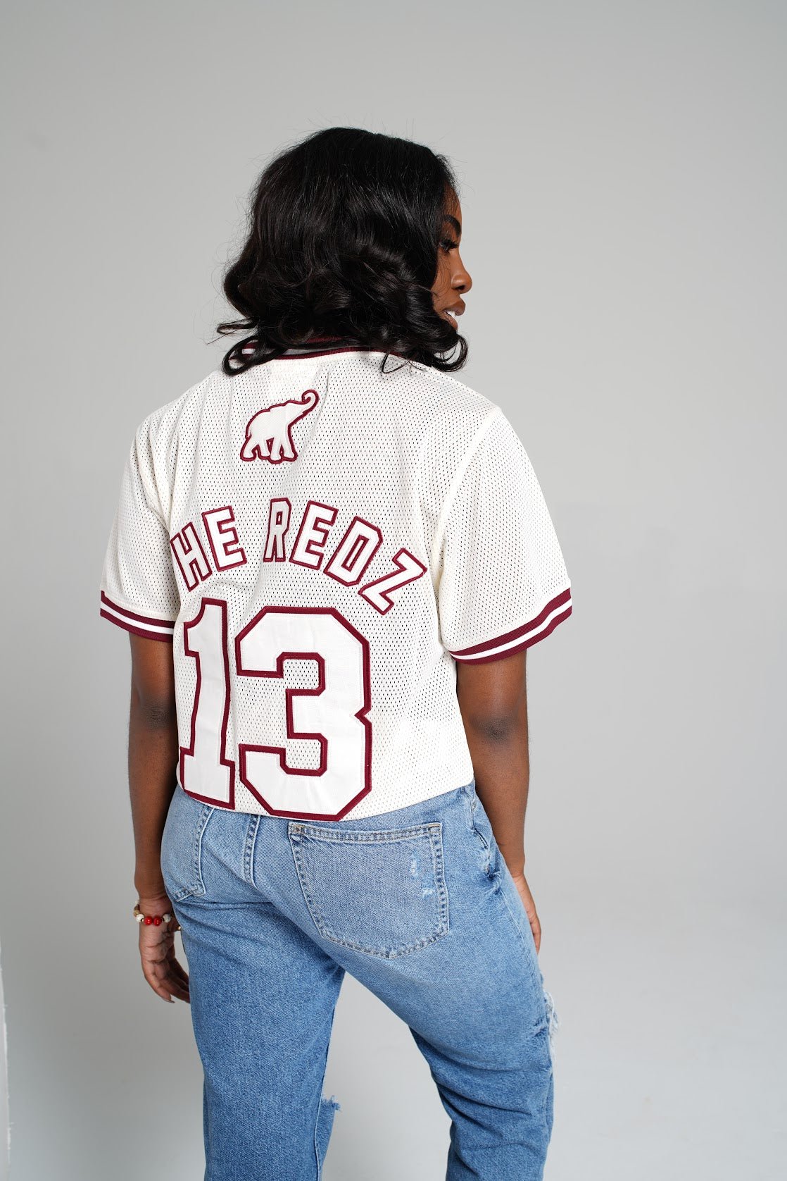 Delta College Baseball Mesh V - Neck Jersey - Size L - DVN