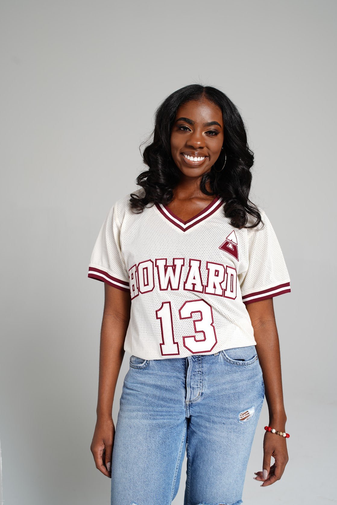 Delta College Baseball Mesh V - Neck Jersey - Size L - DVN