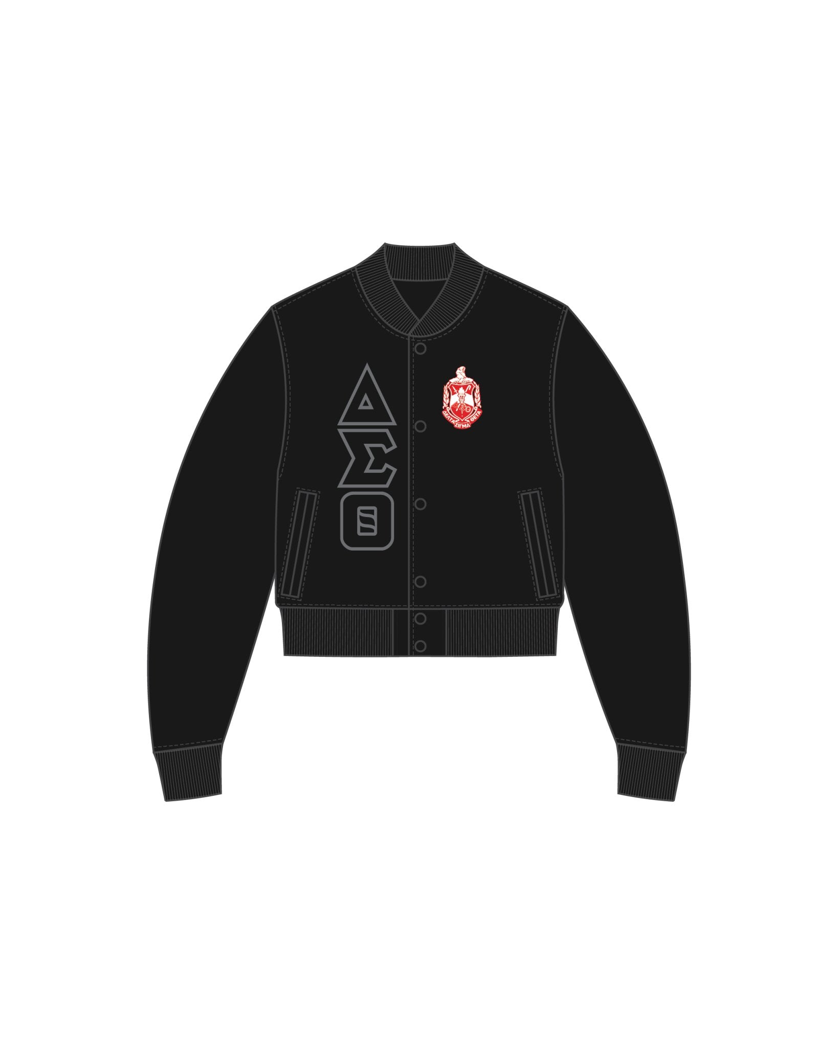 Delta Genuine Leather Bomber Jacket - Final Release - Size Small - DVN