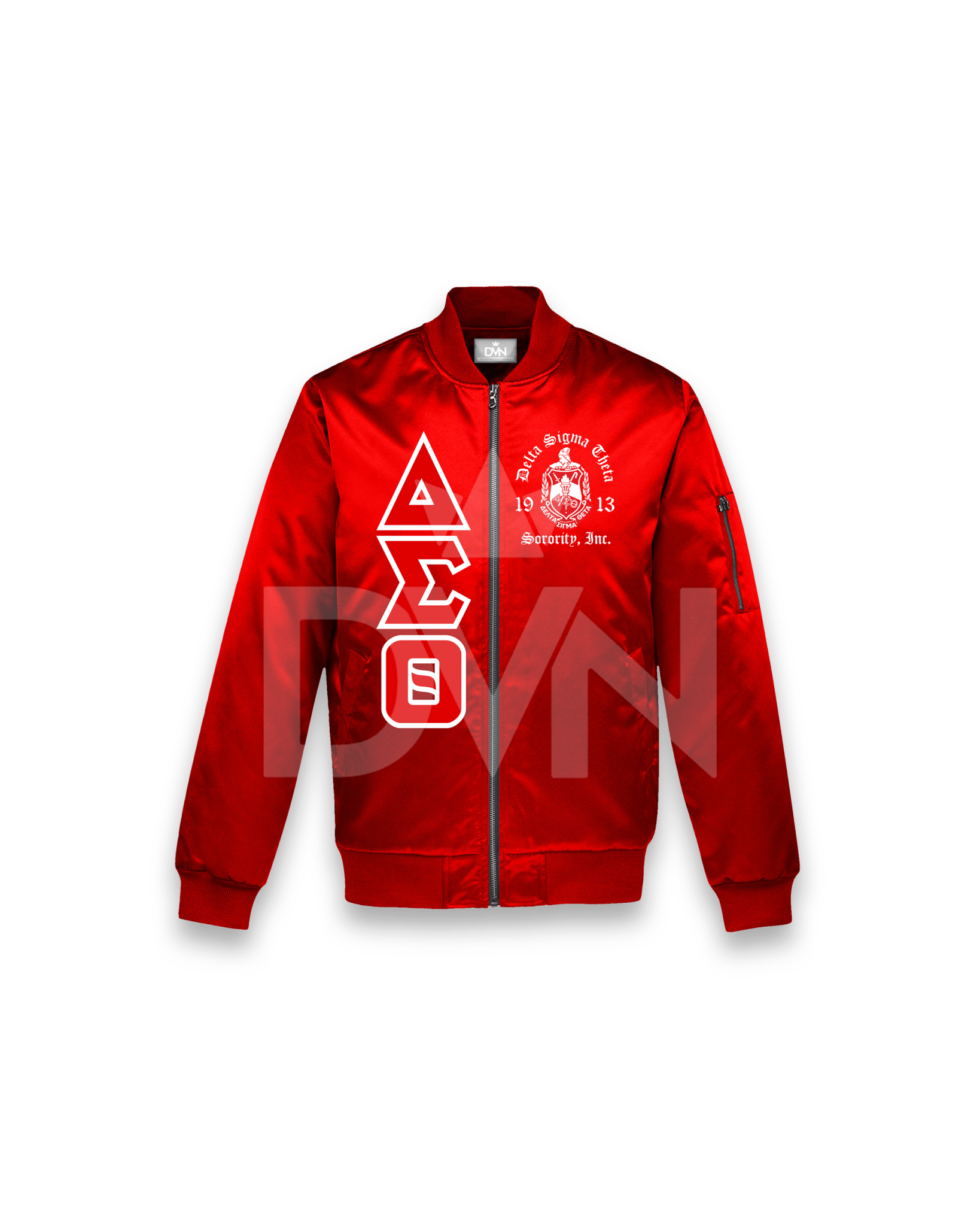 Delta OG Satin Bomber Jacket - Size M - DVN