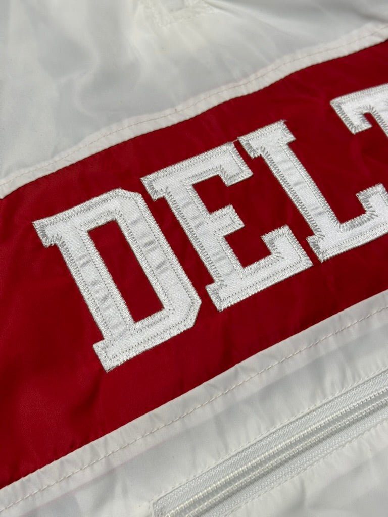 Delta OG Tri - Color White Windbreaker - Size S - DVN