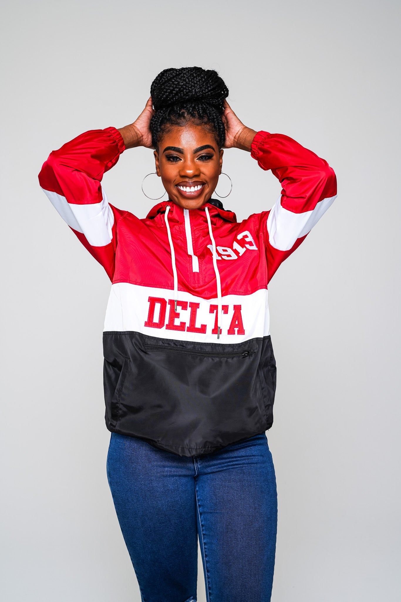 Delta OG Tri - Color Windbreaker - DVN