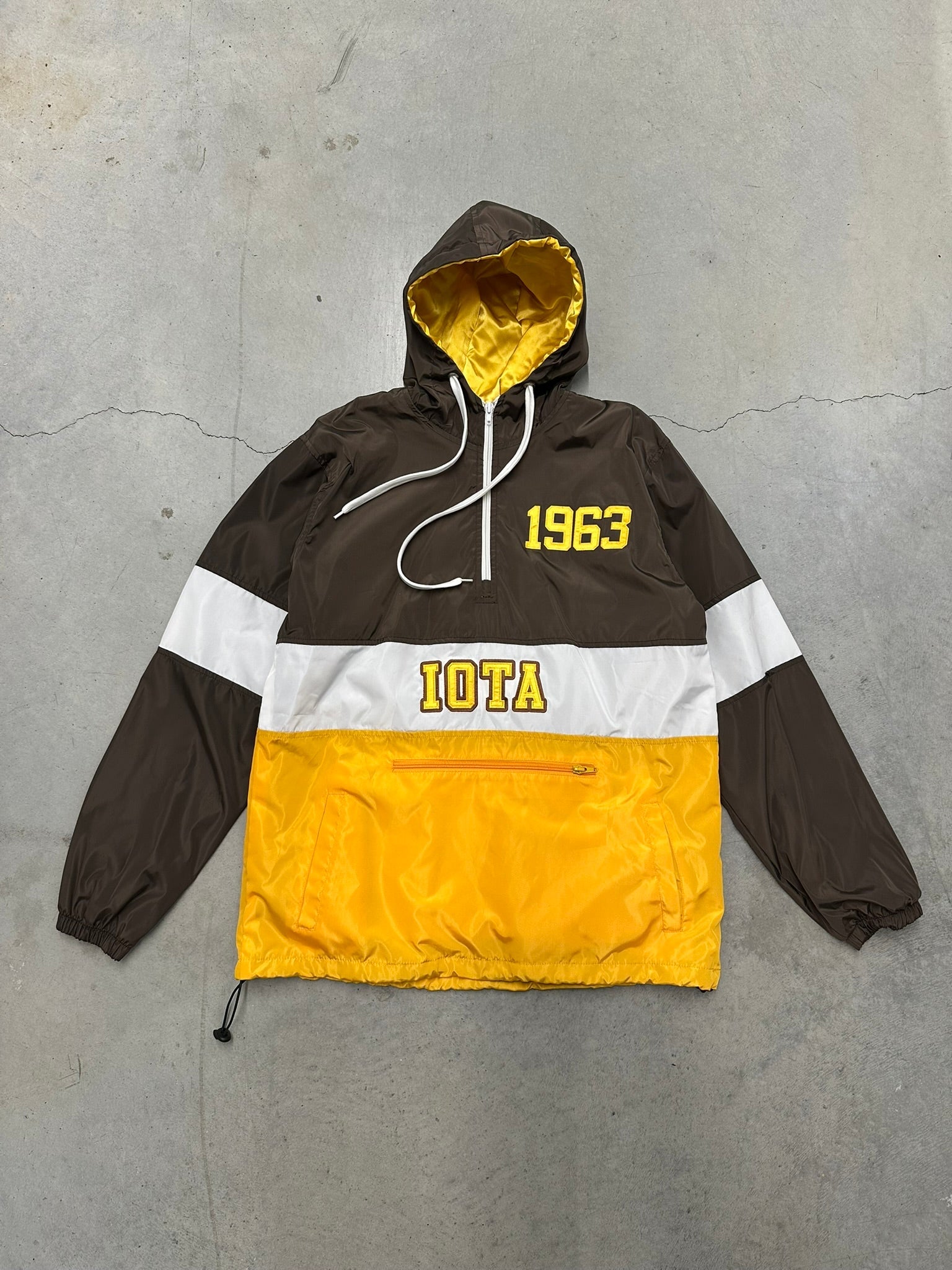 Iota OG Tri - Color Windbreaker - Size M - DVN