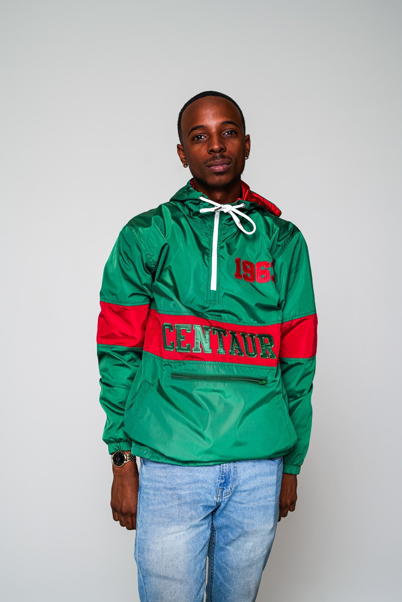 Iota OG Tri - Color Windbreaker - Size M - DVN