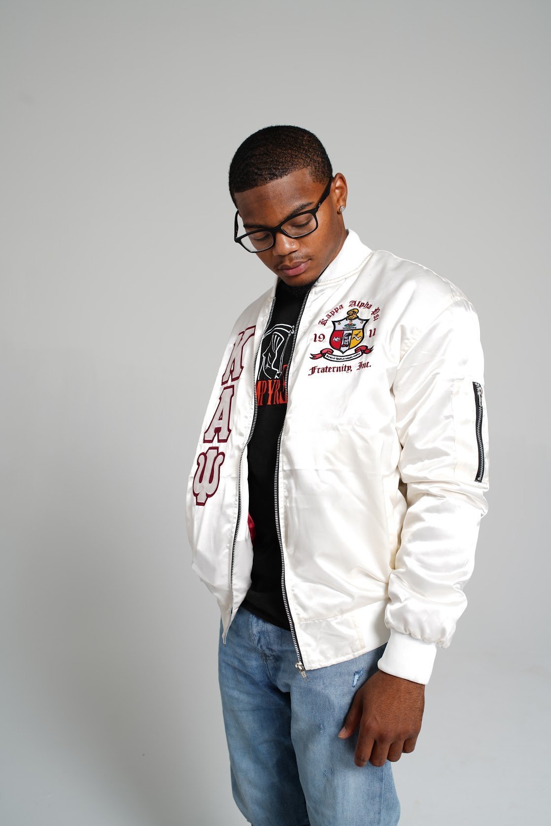 Kappa OG Satin Bomber Jacket - Final Model - Size 5XL - DVN