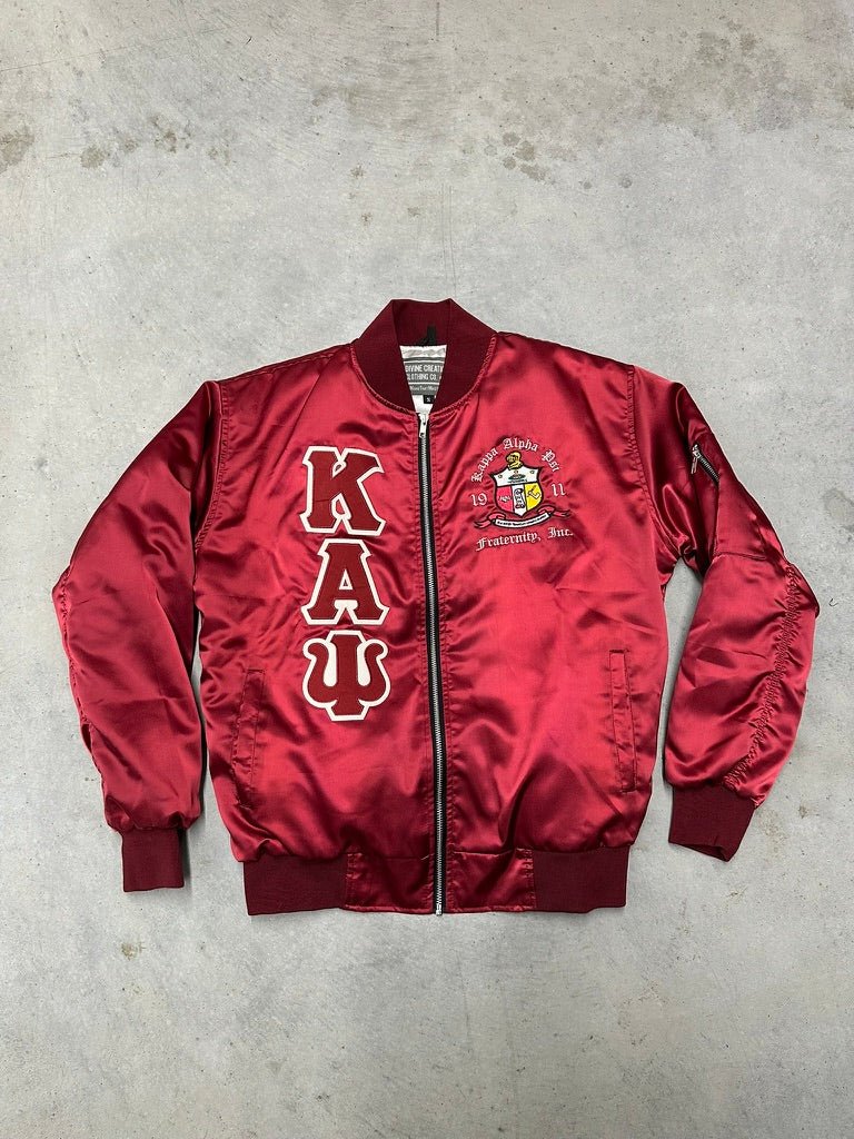 Kappa OG Satin Bomber Jacket - Final Model - Size Small - DVN
