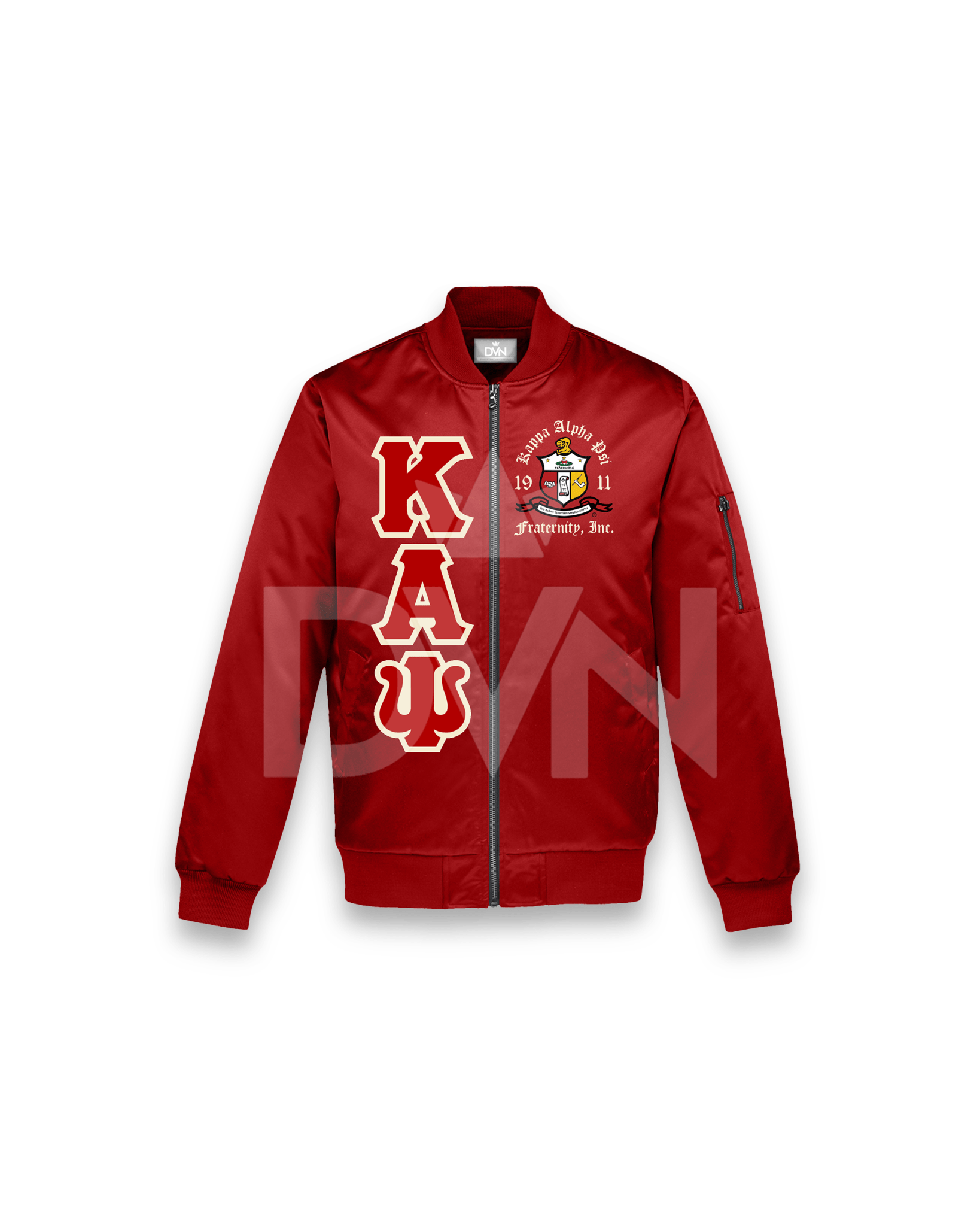 Kappa OG Satin Bomber Jacket - Final Model - Size Small - DVN