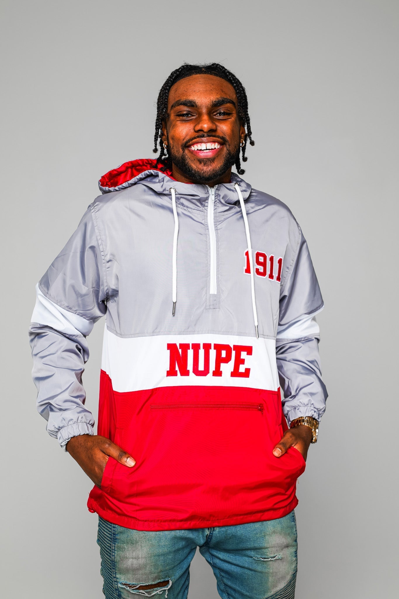 Kappa OG Tri - Color Windbreaker - Final Model - DVN