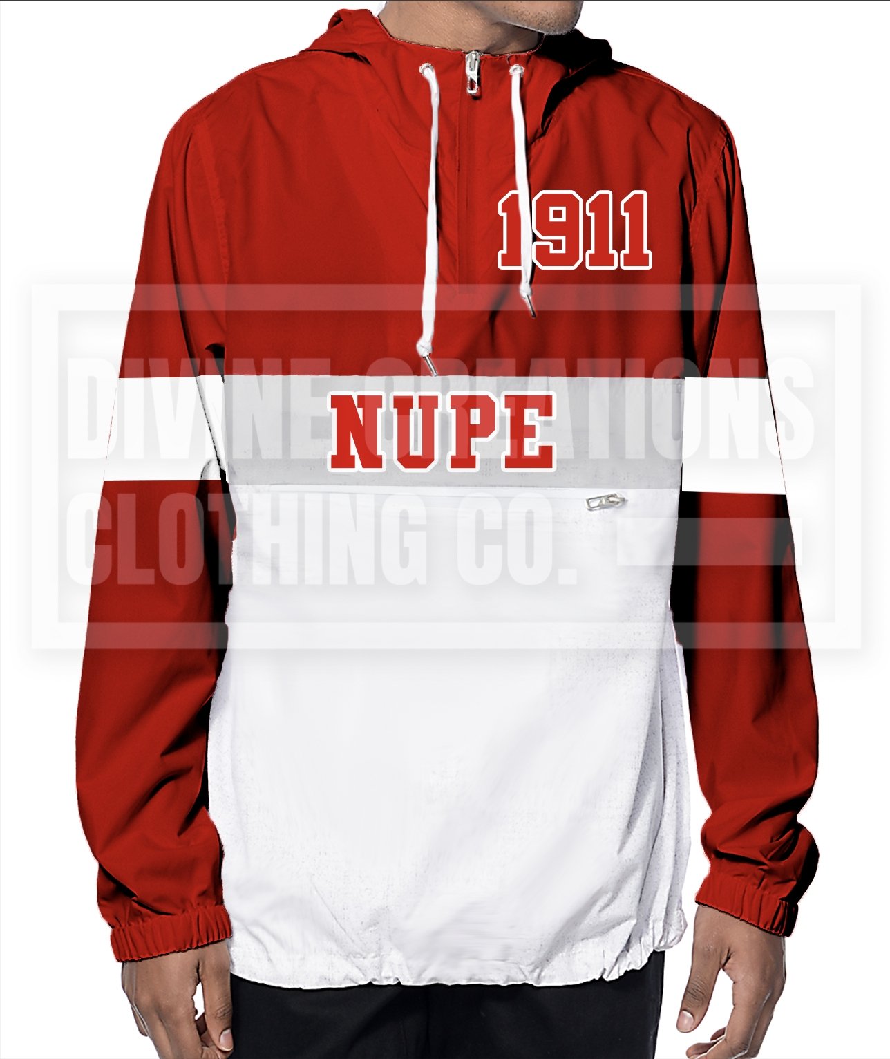 Kappa OG Tri - Color Windbreaker - Final Model - DVN