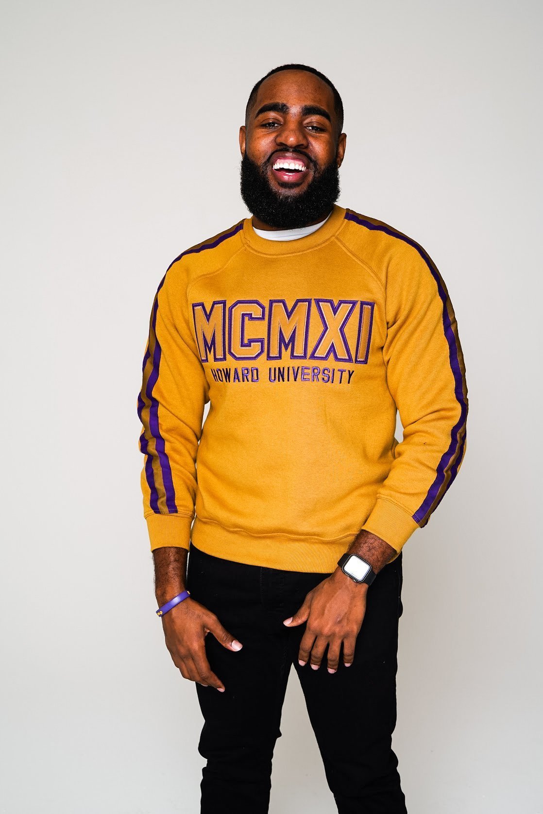 Omega "MCMXI" OG MCM Sweatshirt - Old Gold - Size M - DVN