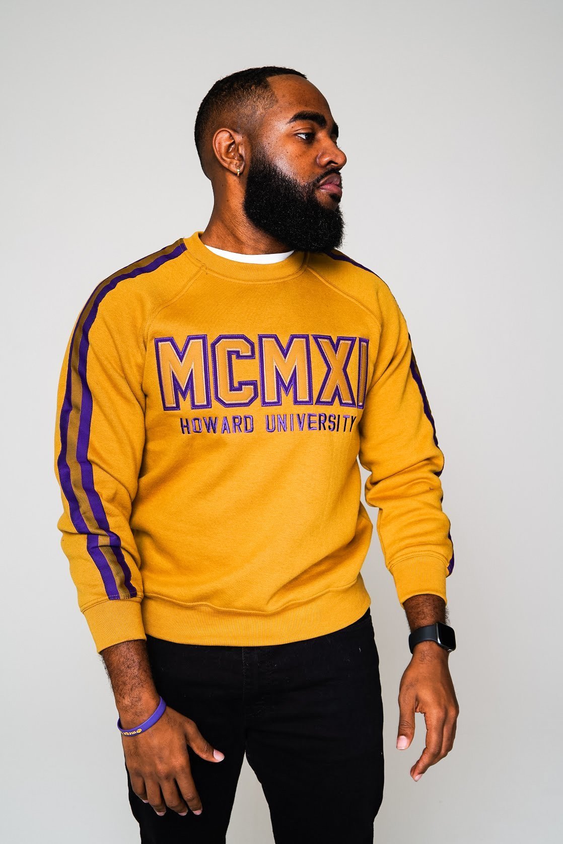 Omega "MCMXI" OG MCM Sweatshirt - Old Gold - Size M - DVN