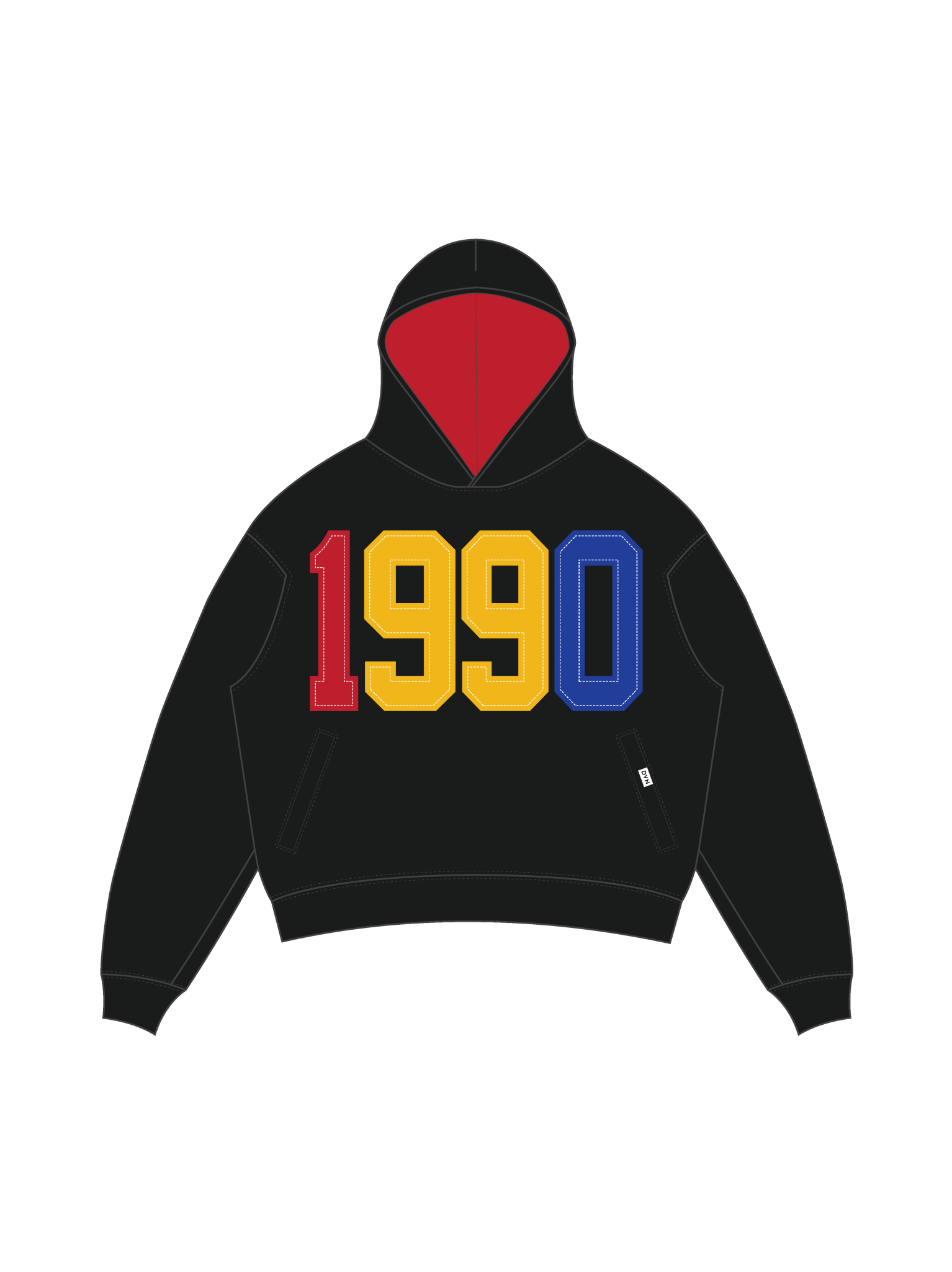 SIA Legacy Pullover Black Hoodie - DVN