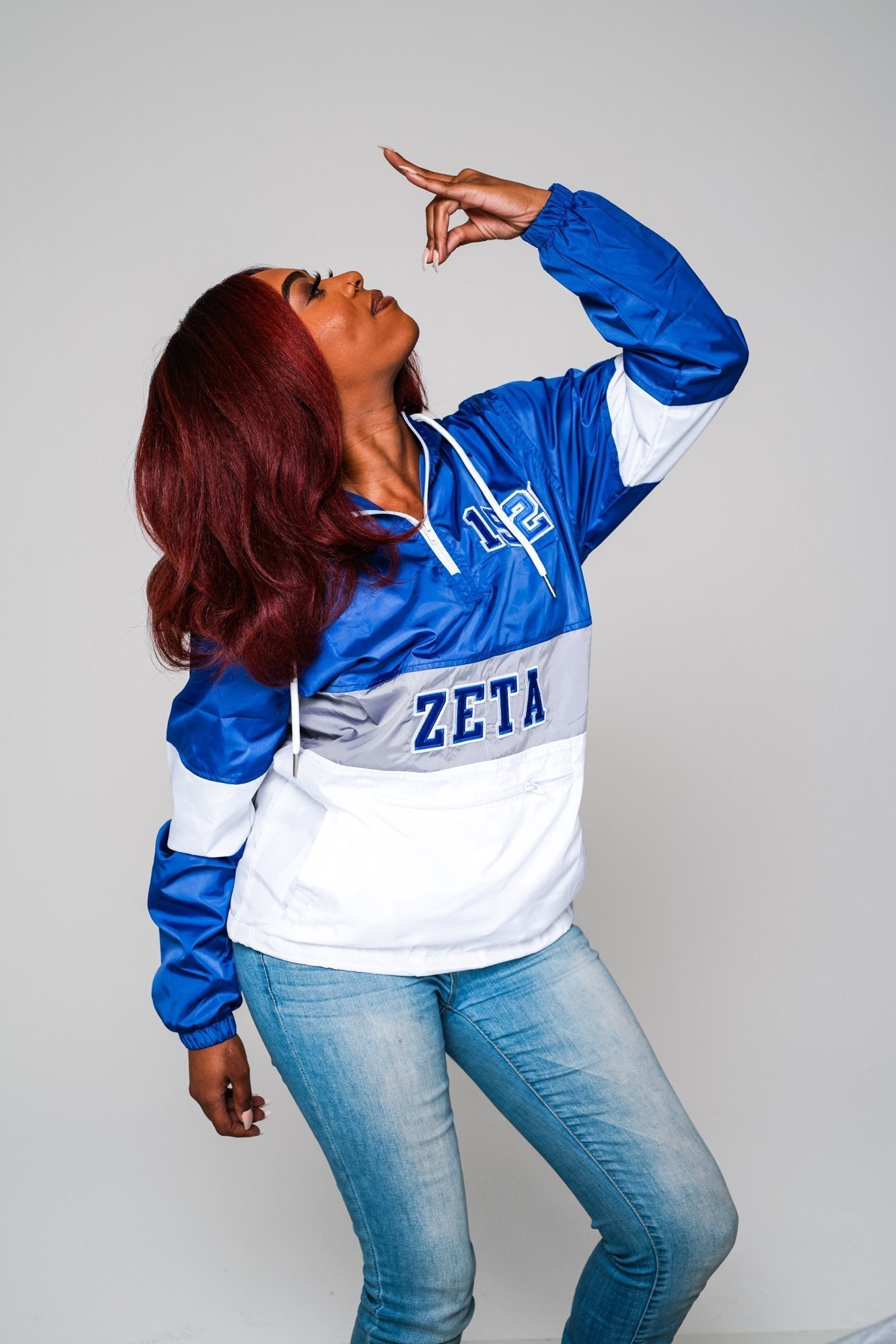 Zeta OG Tri - Color Windbreaker - Size S - DVN