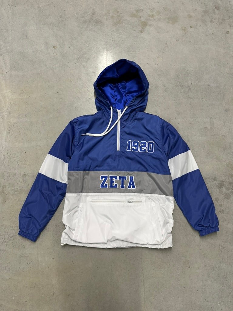 Zeta OG Tri - Color Windbreaker - Size S, XL - DVN