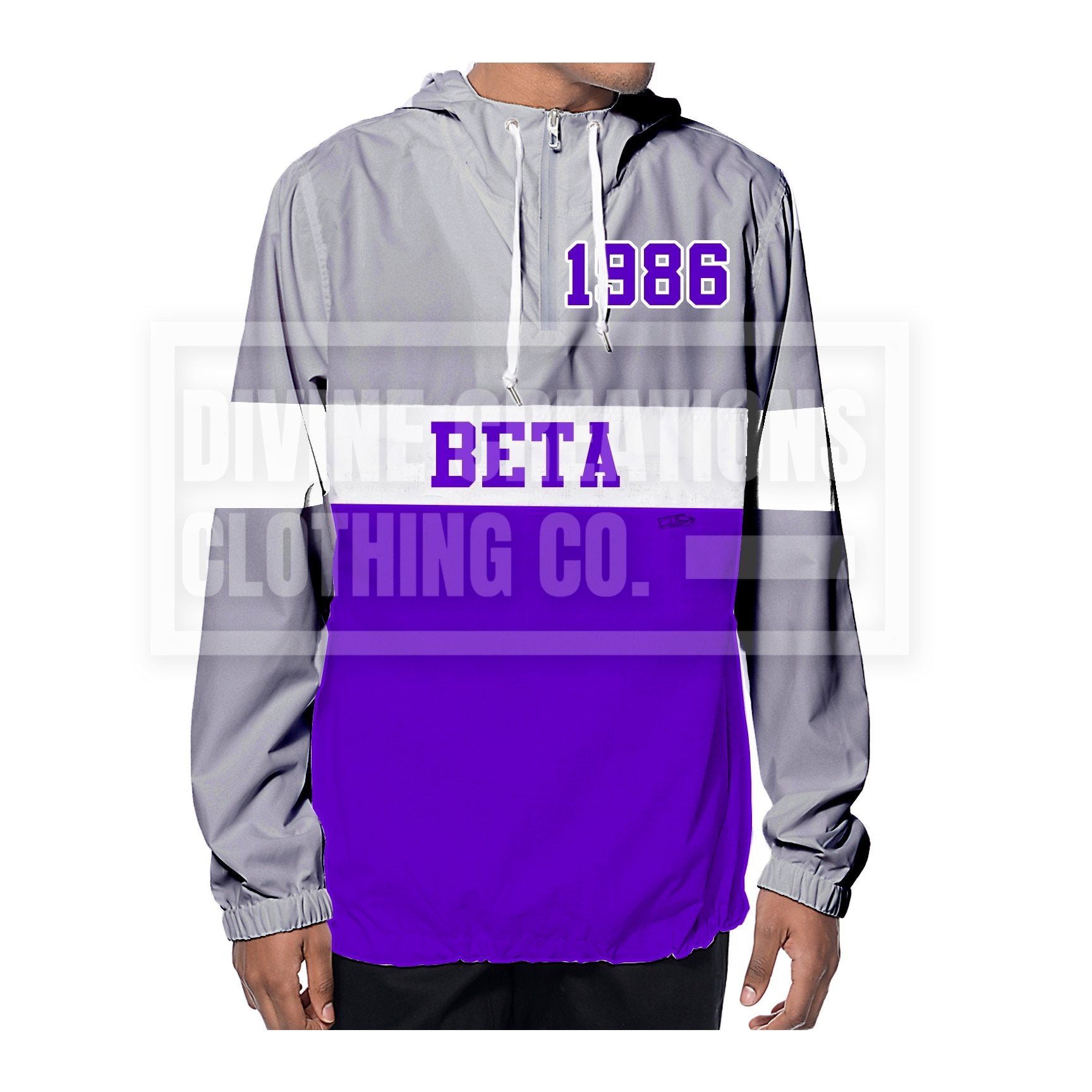 Beta Tri-Color Windbreaker - DVN Co.
