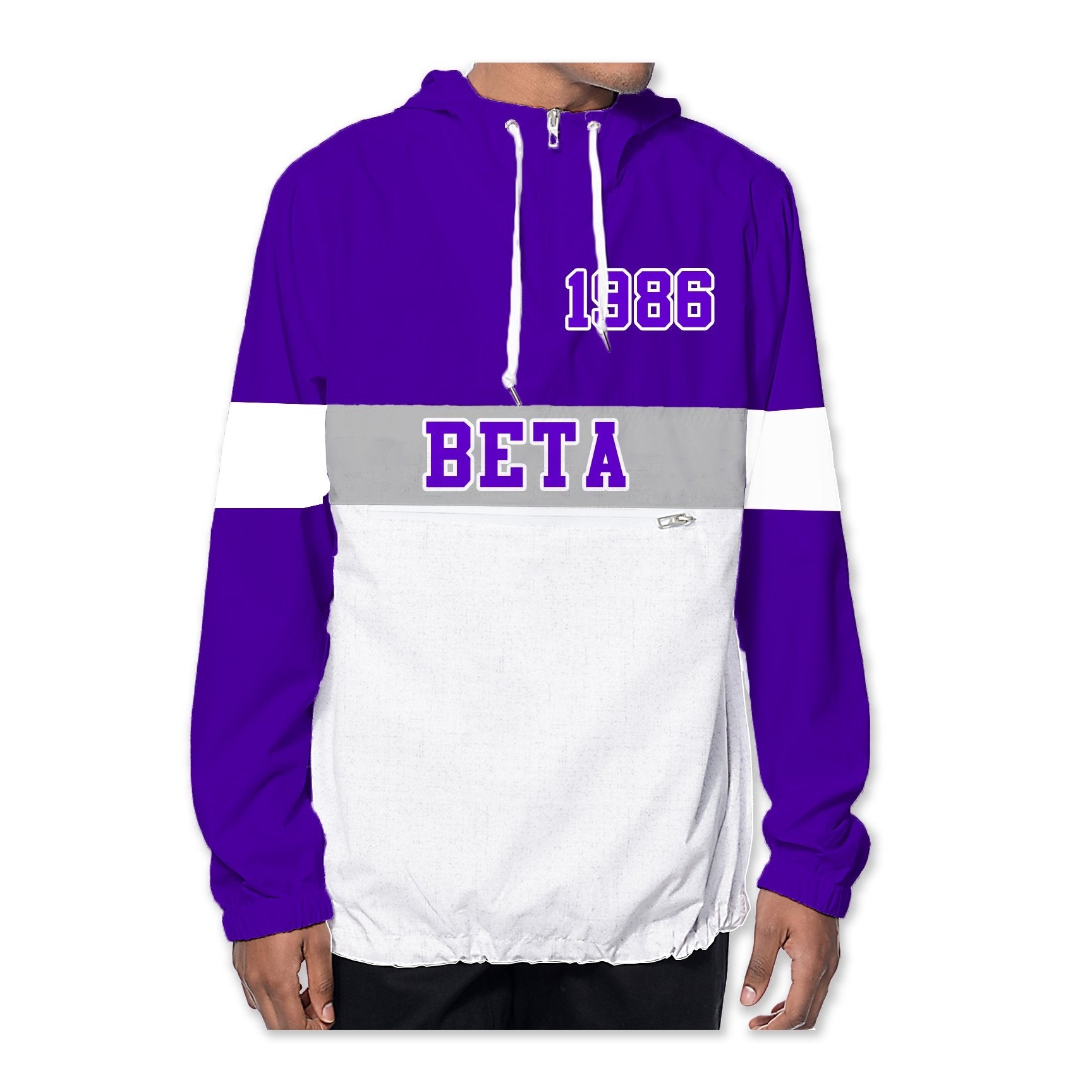 Beta Tri-Color Windbreaker - DVN Co.