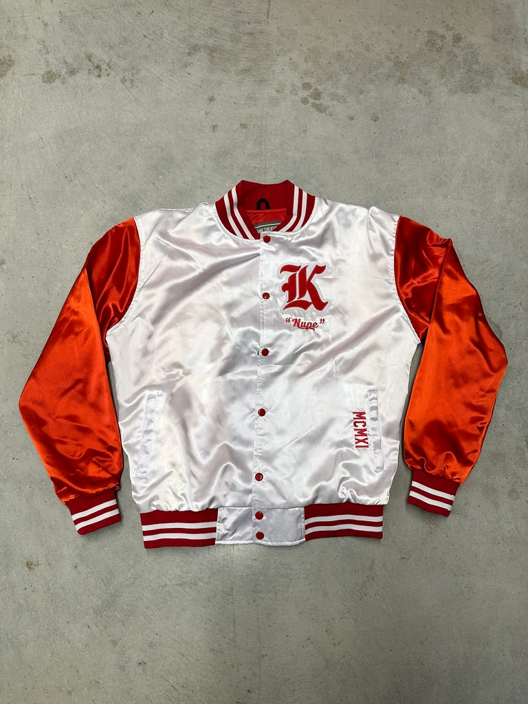 Kappa Alpha Psi Varsity Satin Baseball Jacket