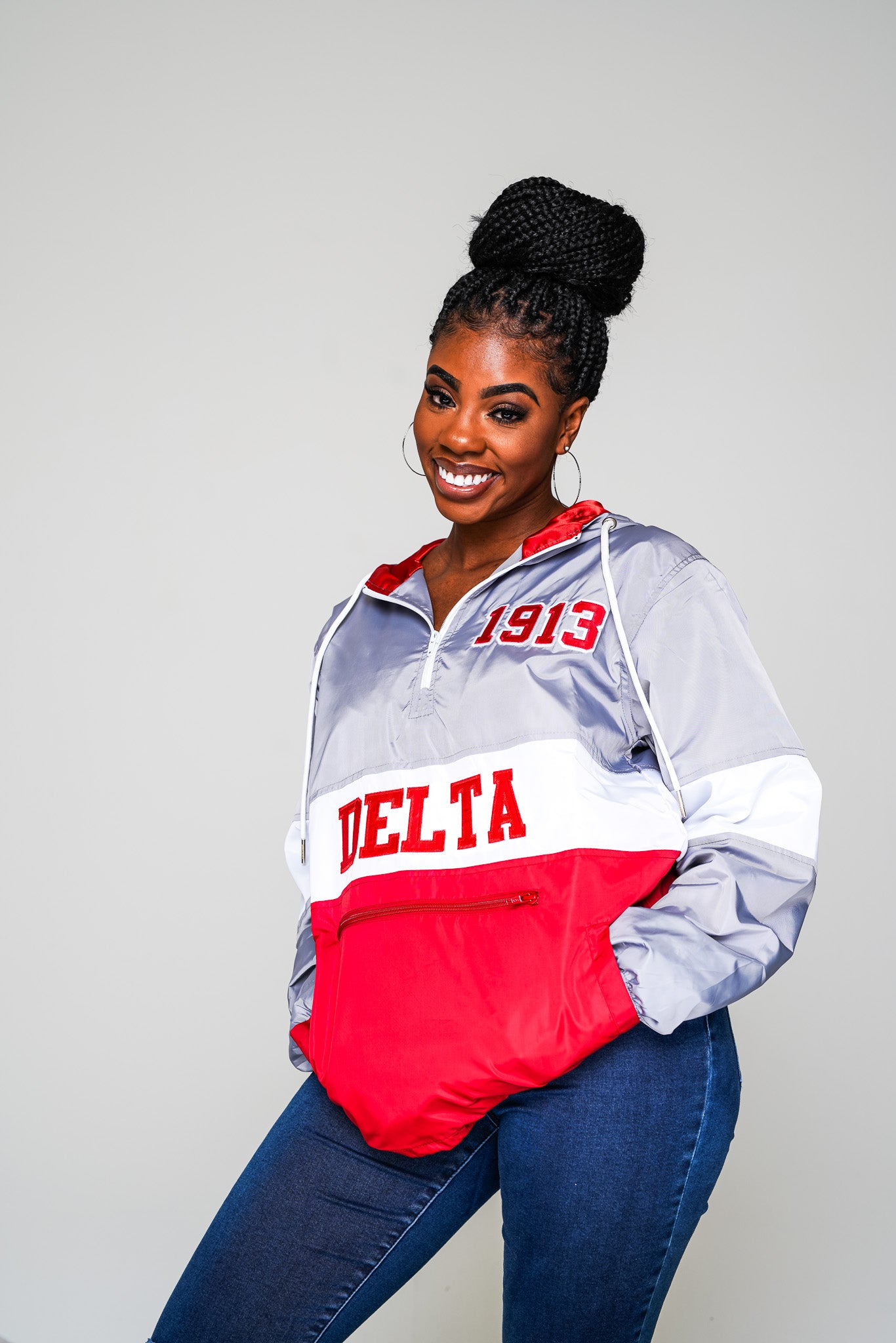 Delta OG Tri-Color Windbreaker