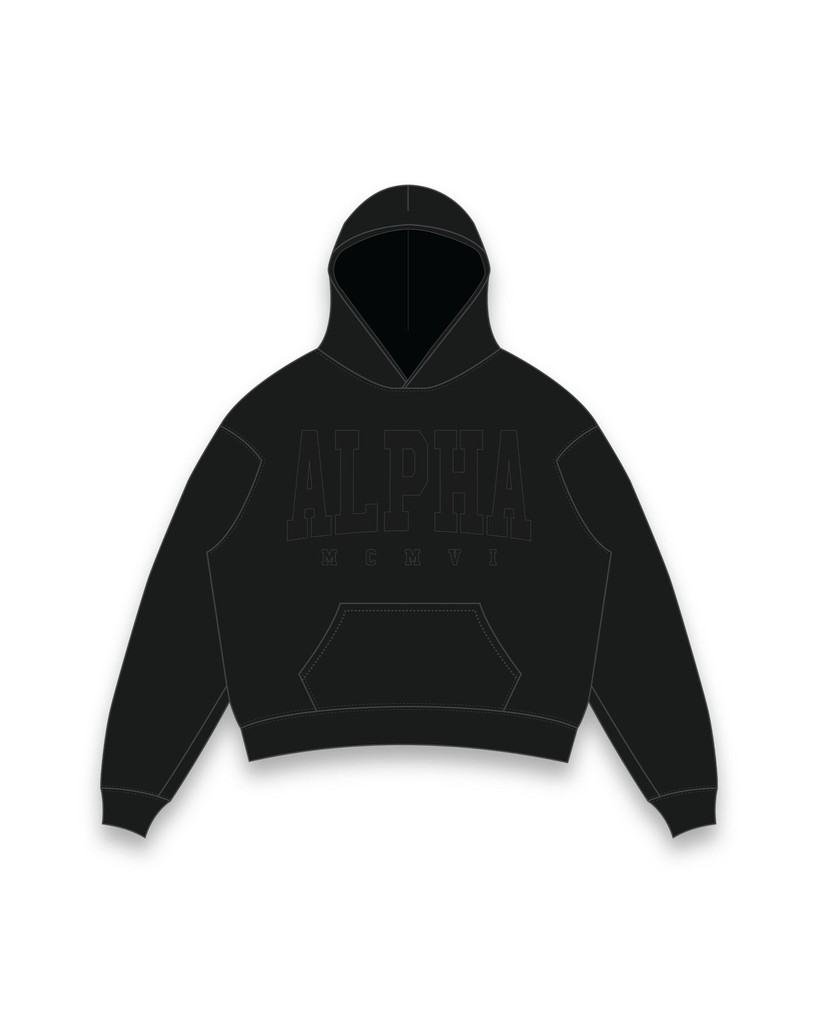 Alpha MCM II Oversized Hoodie - DVN