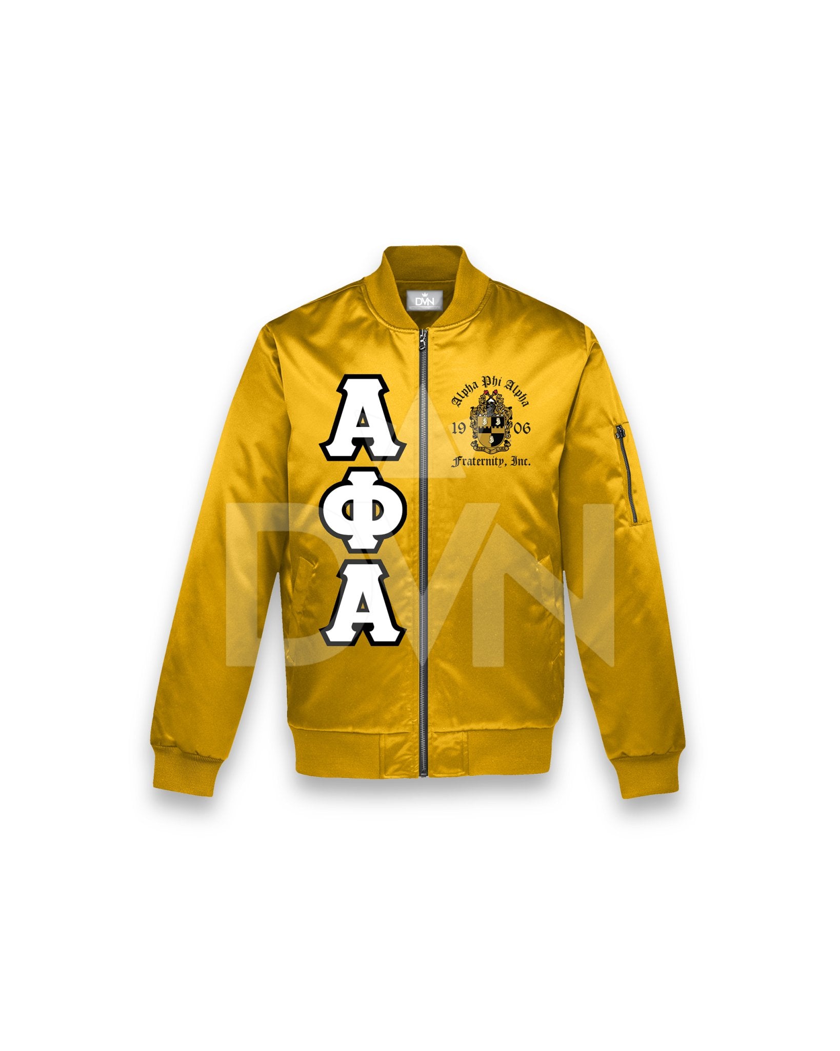 Alpha OG Satin Bomber Jacket - DVN