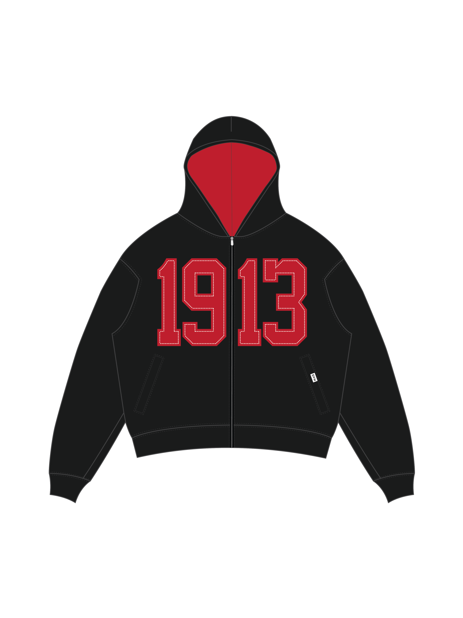 Delta Legacy Zip Hoodie - DVN