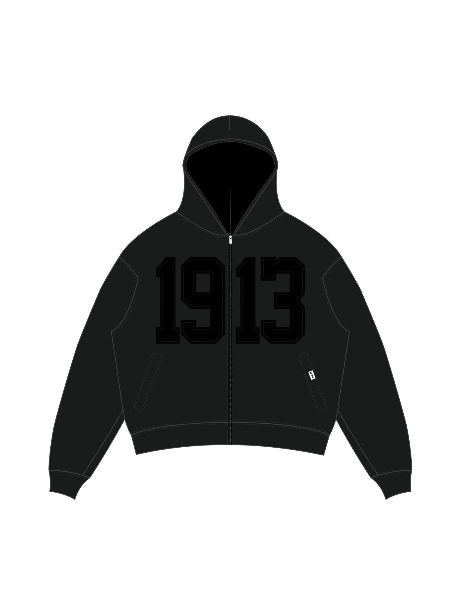 Delta Legacy Zip Hoodie - DVN