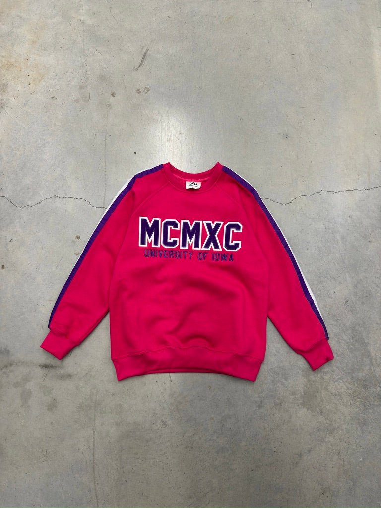 Gamma "MCMXC" OG MCM Sweatshirt - Shocking Pink - Size M - DVN