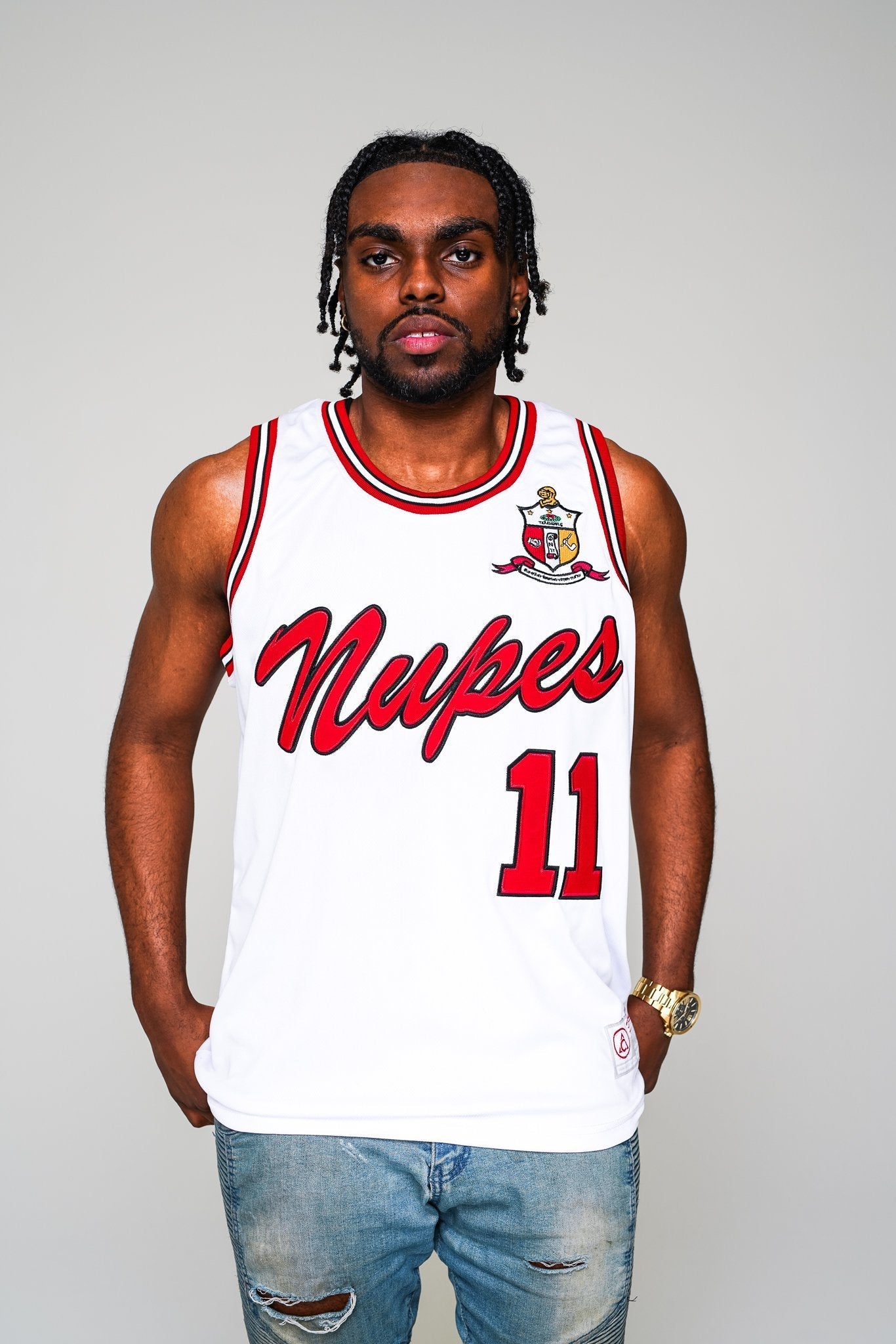 Kappa Alpha Psi "Nupes" Basketball Jersey - Second Sample - Size L - DVN