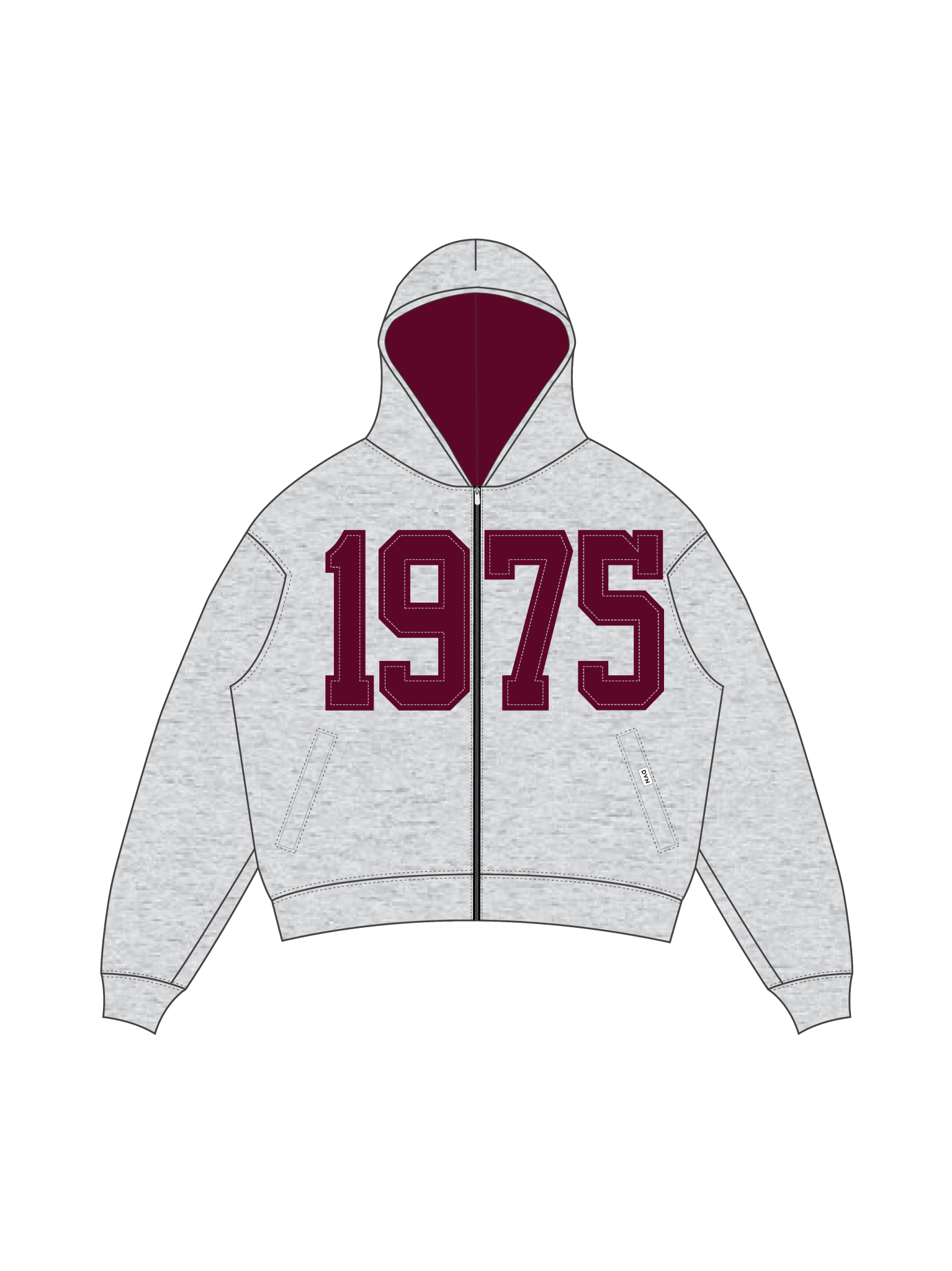 LTA Legacy Zip Hoodie - DVN