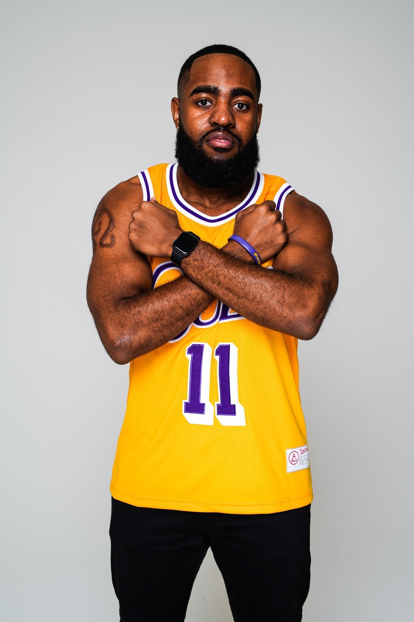 Omega Psi Phi "Ques" Basketball Jersey - Final Model - Size L - DVN