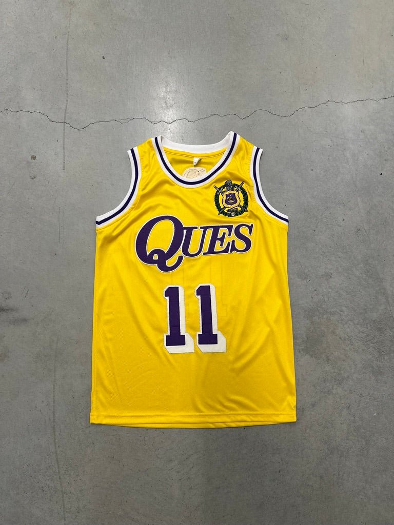 Omega Psi Phi "Ques" Basketball Jersey - First Sample - DVN