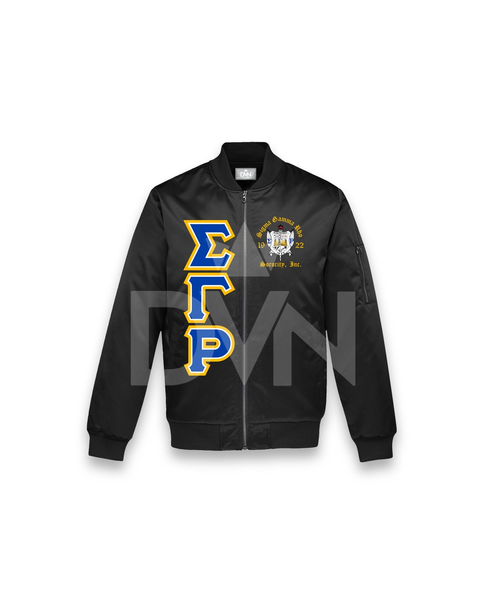 SGRho OG Satin Bomber Jacket - DVN