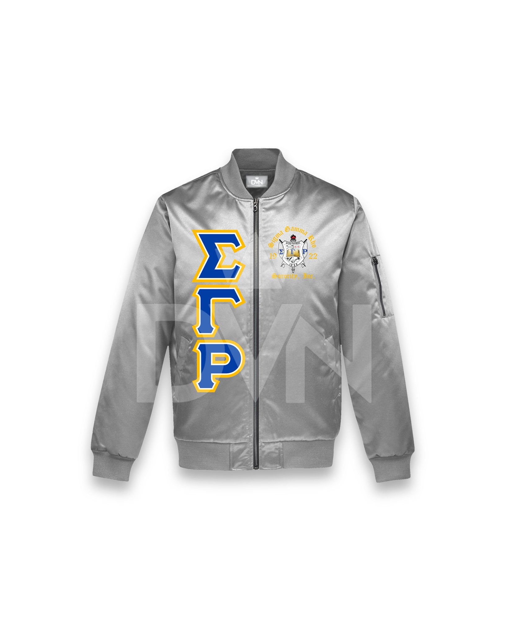 SGRho OG Satin Bomber Jacket - DVN