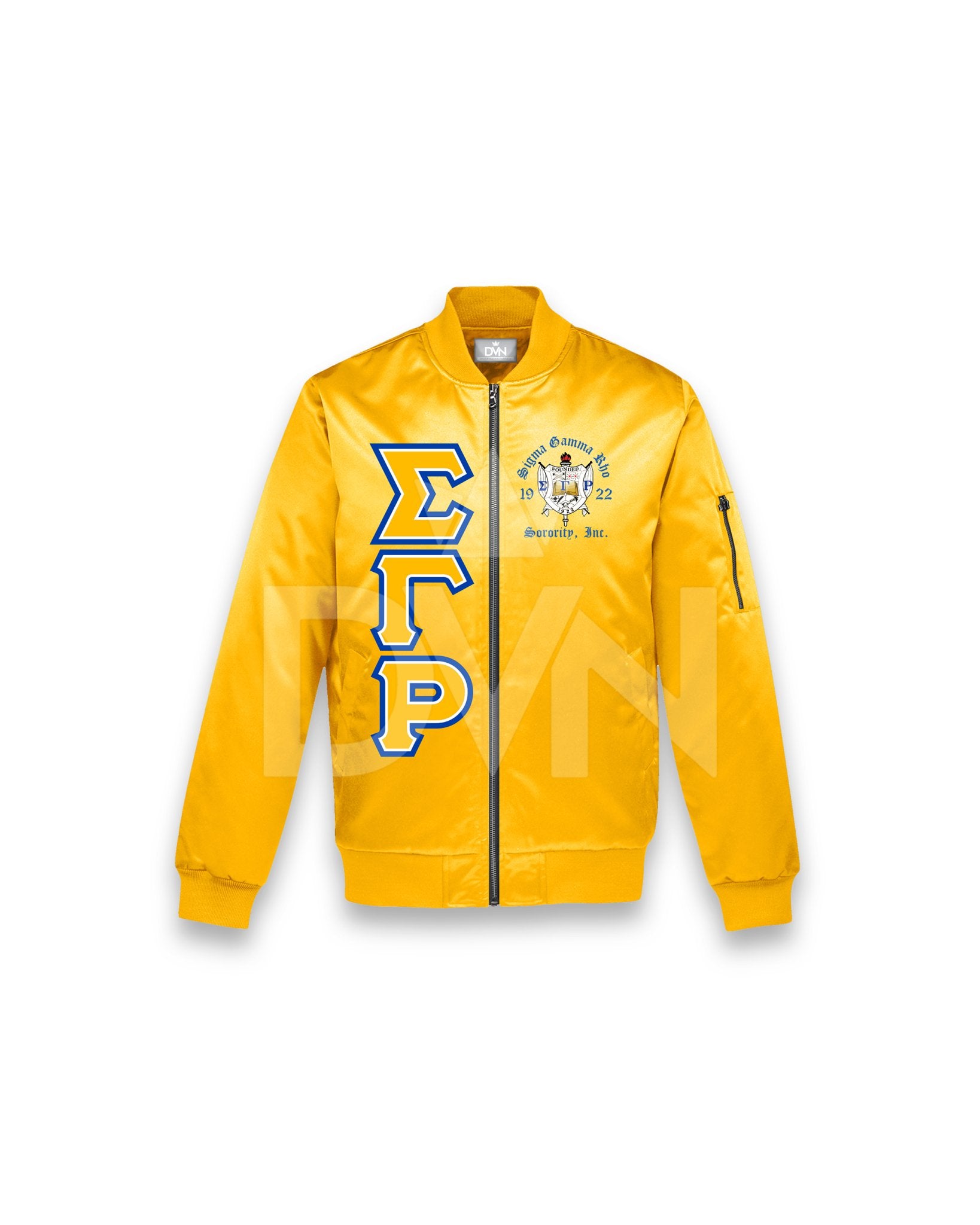 SGRho OG Satin Bomber Jacket - DVN