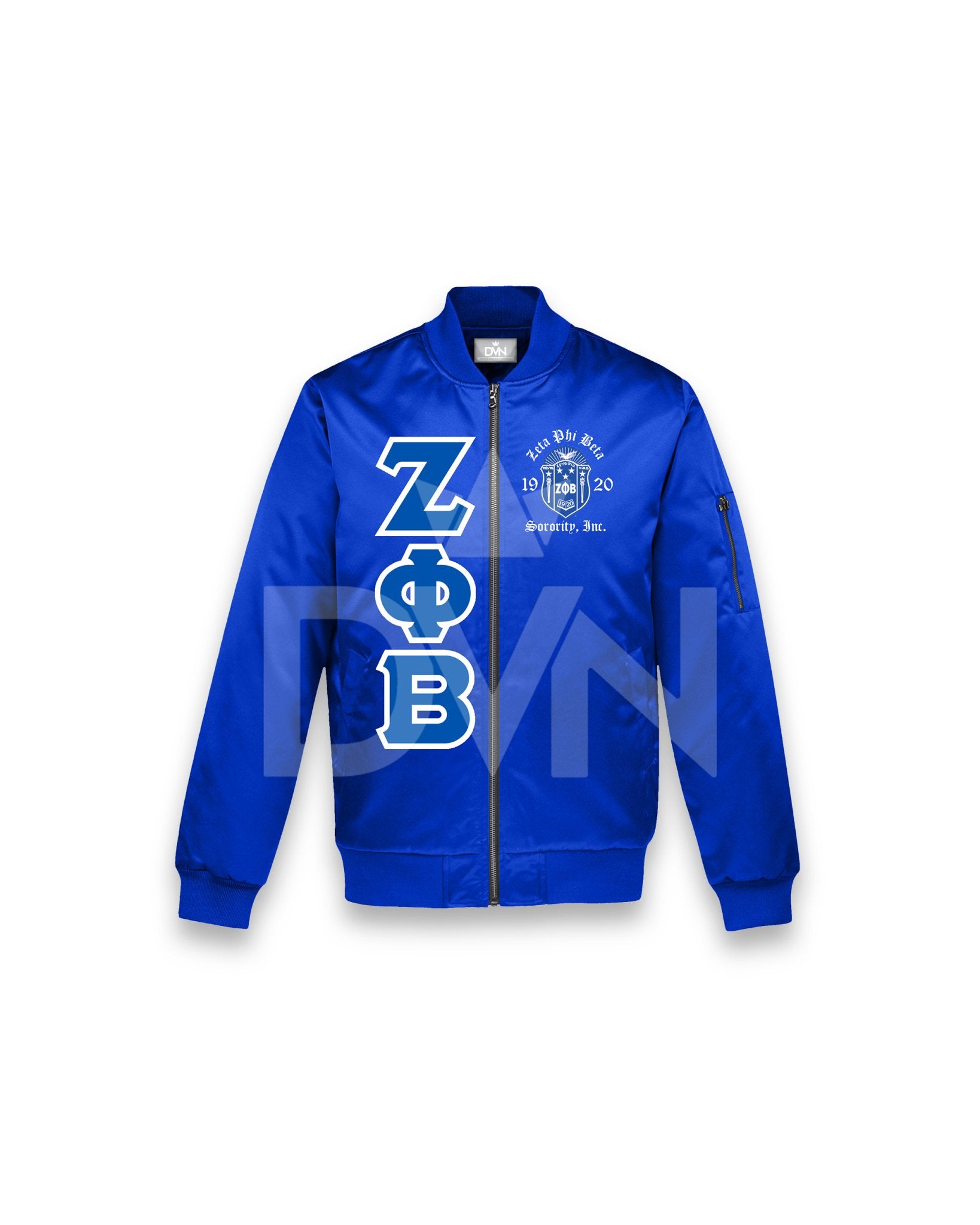 Zeta OG Satin Bomber Jacket - DVN