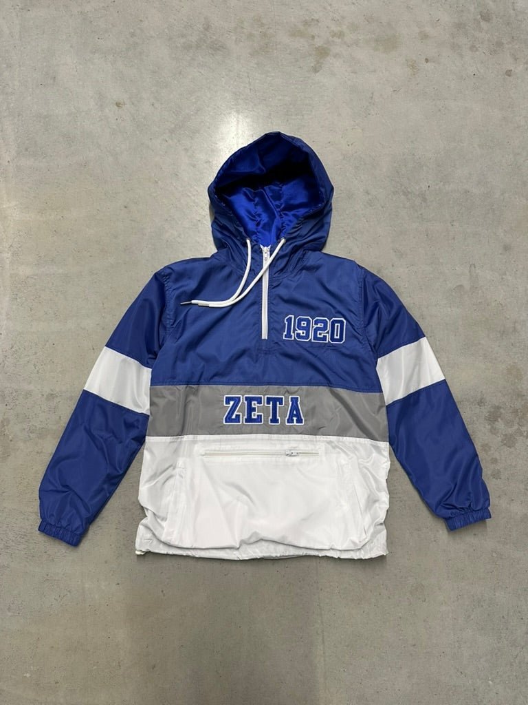 Zeta OG Tri - Color Windbreaker - Size S - DVN