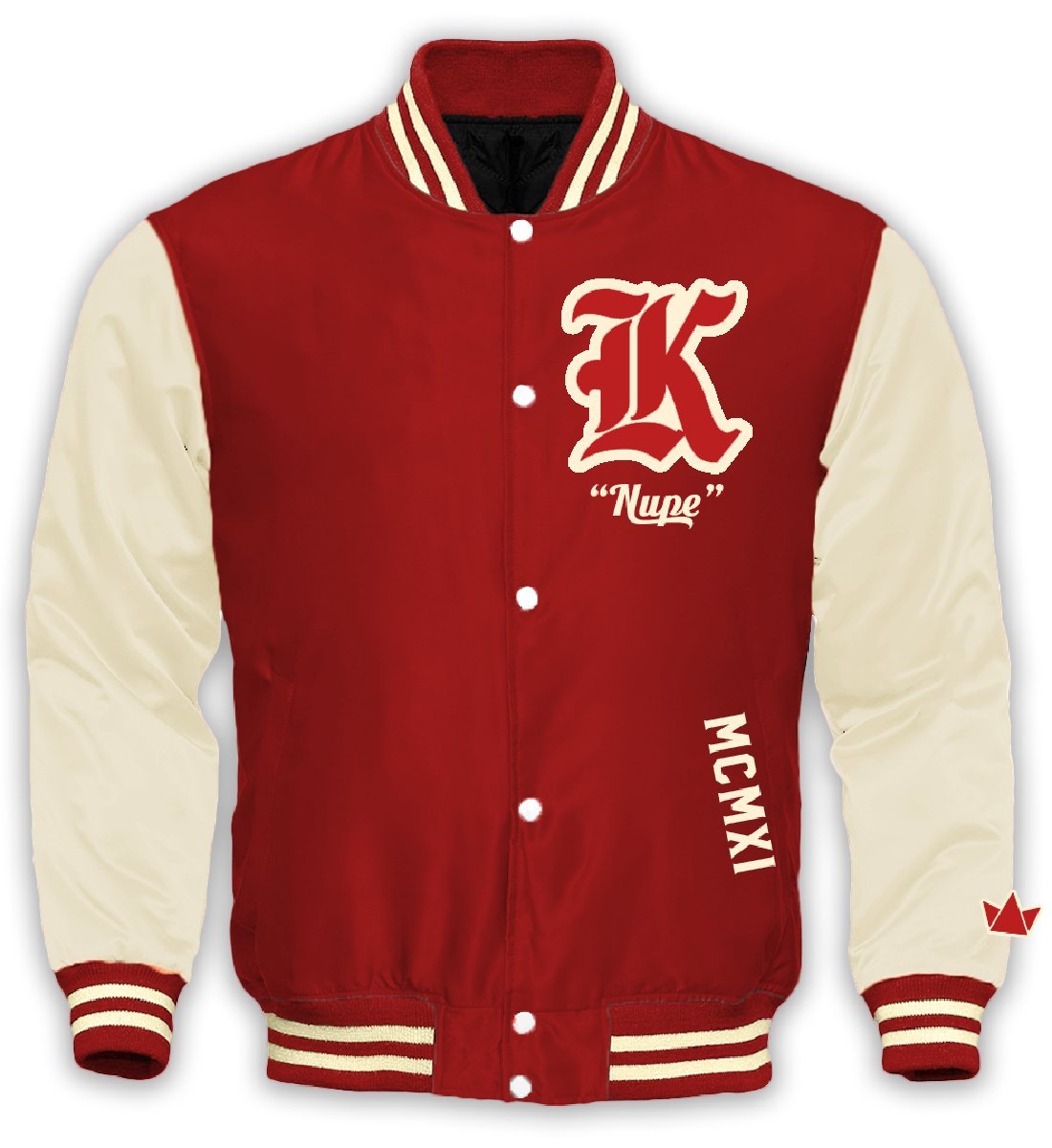 Kappa Varsity Satin Baseball Jacket - DVN Co.